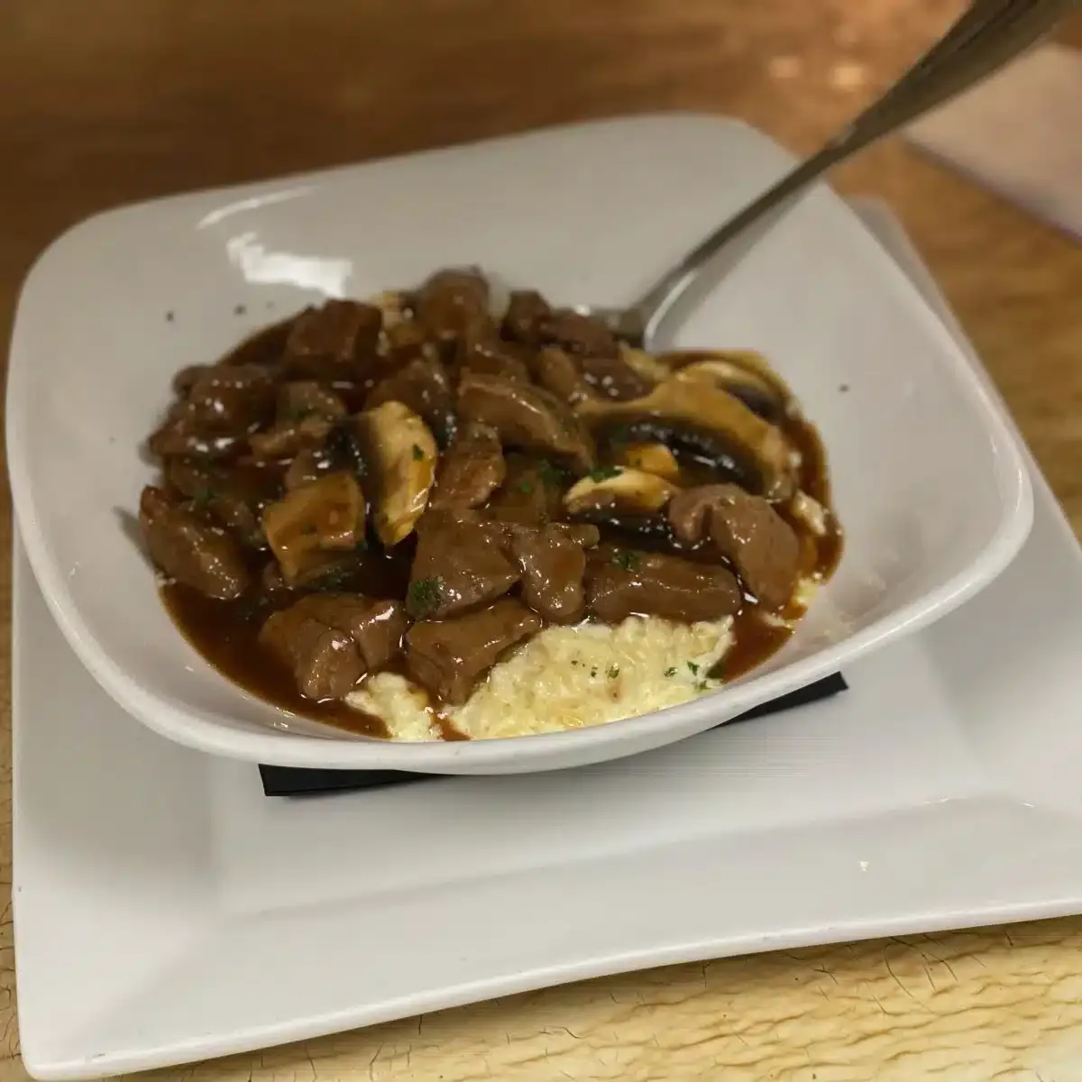 Beef Tips Risotto – Beyond Comforting!