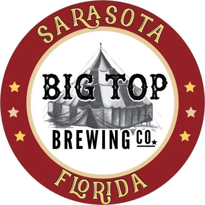 craft beer Big top brewing logo