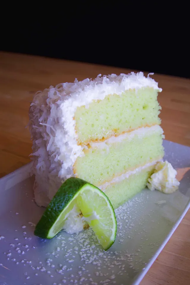 Coconut Key Lime Cake