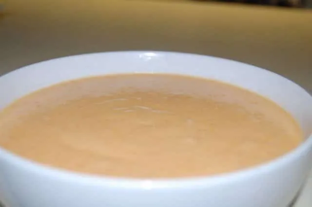 delicious LOBSTER BISQUE on anna maria