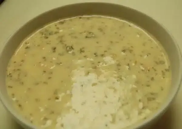 New England clam chowder on Holmes Beach the feast restaurant