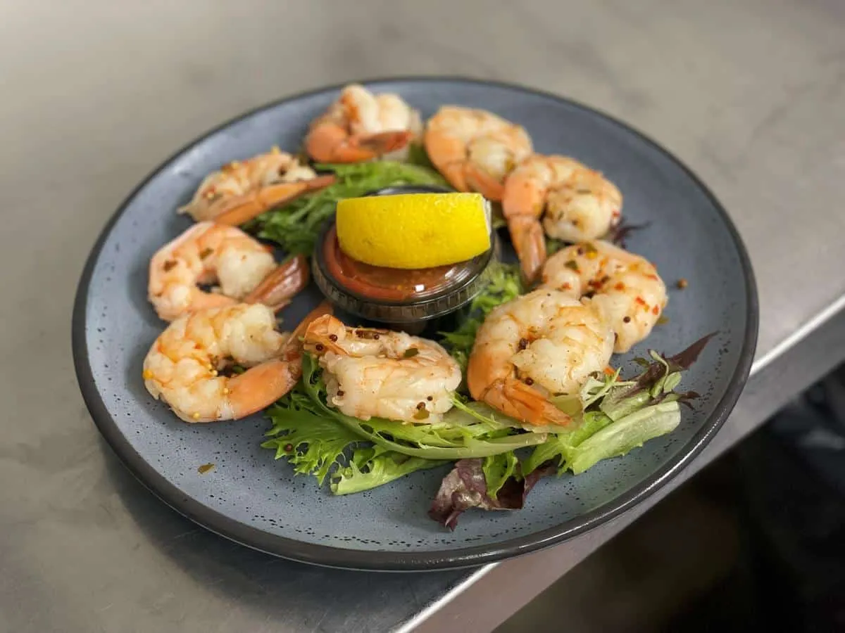Steamed Shrimp