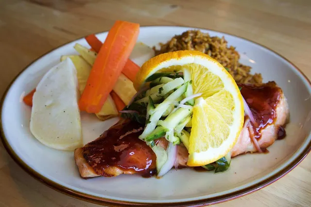 Thai Barbecue Salmon (gf)
