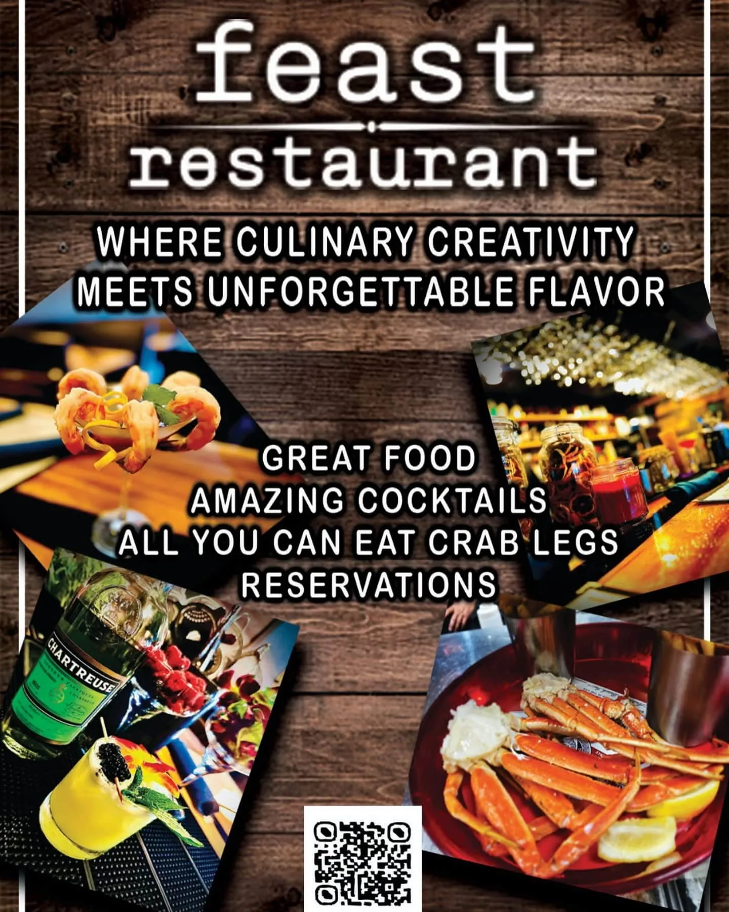 All you can eat snow crab The Feast Restaurant